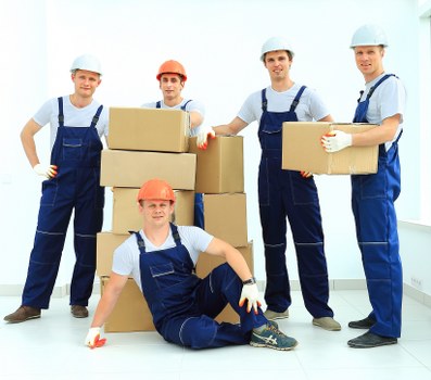 Removal van and moving team serving Beddington homes