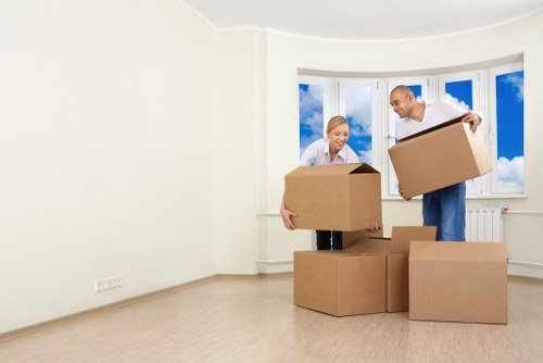Removal team planning a home move in Beddington