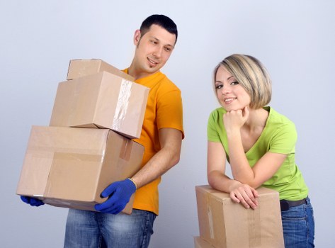 Local moving truck helping with flat and house moves in Beddington