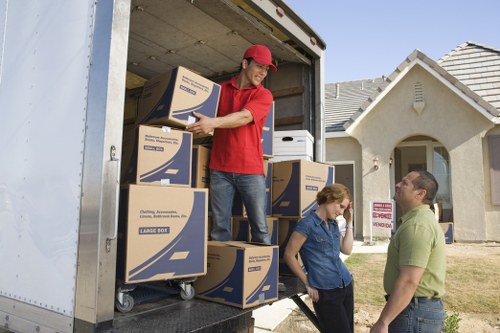 House removal service for a Beddington property