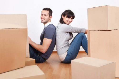 Careful transport and setup for an office move near Beddington