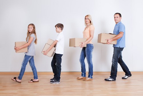 Packing and removal service for a Beddington household
