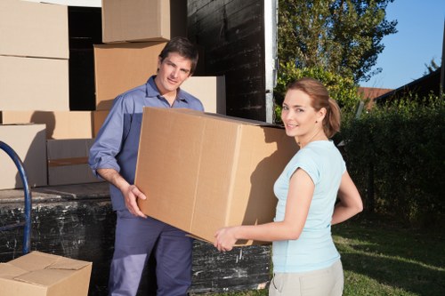 Charity donation and item reuse during a Beddington move