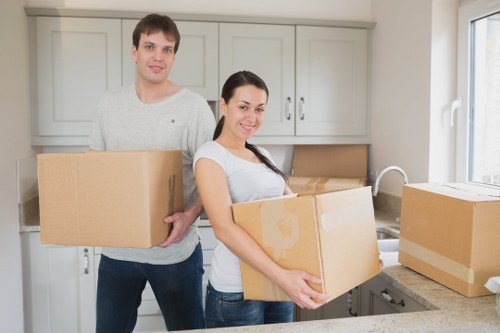 Prepared removals van for house and flat moves in Beddington